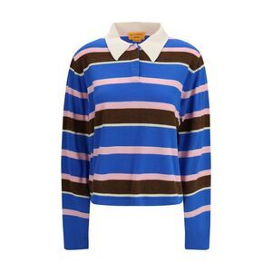 Guest In Residence Women Rugby Cropped Striped Jumper